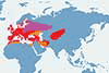 Makolągwa (zwyczajna) - mapa