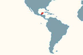 Indyk pawi - mapa występowania na świecie