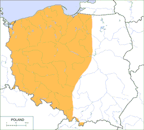 Rzepołuch – mapa występowania w Polsce