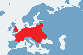 Brzana - mapa występowania na świecie