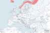 Lis polarny - mapa