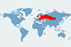 Smużka leśna - mapa