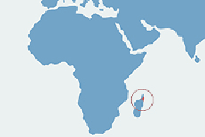 Wari rudy - mapa występowania na świecie