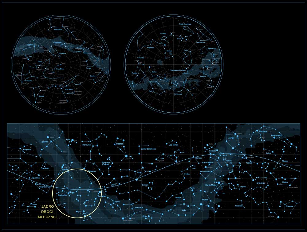 Mapa Drogi Mlecznej