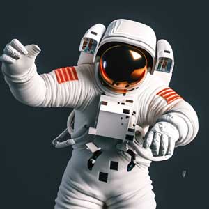 Ile waży astronauta?