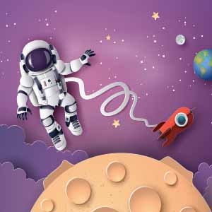 Ile waży astronauta?