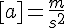 [a]=\frac{m}{s^2}