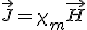 \vec{J}=\chi_m \vec{H}