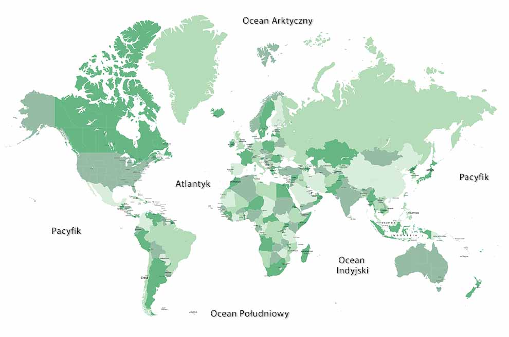 Oceany świata
