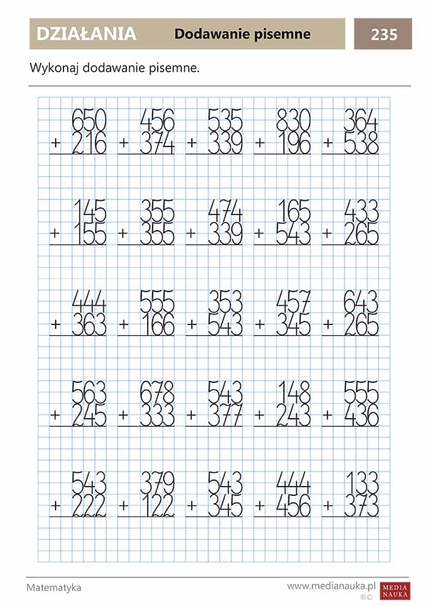 Dodawanie I Odejmowanie Klasa 2 Podstawowa Matematyka Zadania Dodawanie Pisemne This Or That Questions | My XXX