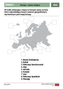 Europa — znane miejsca