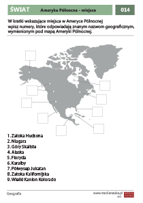 Ameryka Północna — znane miejsca
