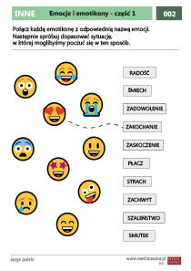 Emocje i emotikony - część 1