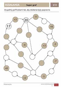 Karta pracy Super graf