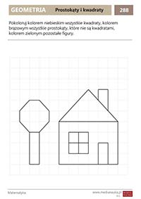 Karta pracy Prostokąty i kwadraty
