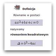 Kalkulator równań kwadratowych