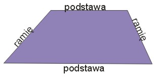 podstawa i ramię trapezu