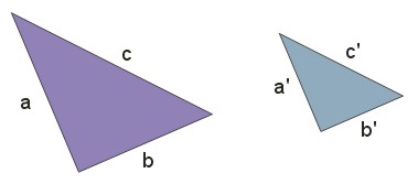 Cechy podobieństwa trójkątów
