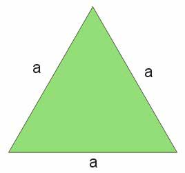trójkąt równoboczny
