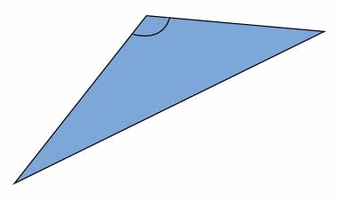 trójkąt rozwartokątny