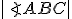 |\angle{ABC}|