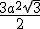 \frac{3a^2\sqrt{3}}{2}