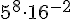 5^8*16^(-2)