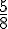(5/2)^8