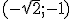 (-\sqrt{2};-1)