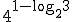 4^{1-\log_{2}{3}}