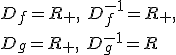 D_f=R_+,\ D_f^{-1}=R_+,\\  D_g=R_+,\ D_g^{-1}=R