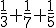 \frac{1}{3}+\frac{1}{7}+\frac{1}{5}