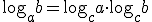 \log_{a}{b}=\log_{c}{a}\cdot \log_{c}{b}