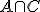 A\cap C