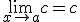 \lim_{x\to a}{c}=c
