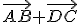 \vec{AB}+\vec{DC}