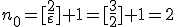 n_0=[\frac{2}{\varepsilon}]+1=[\frac{3}{2}]+1=2